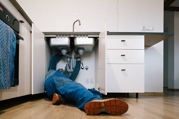 Professional Plumbing technician working in Glen Allen, VA